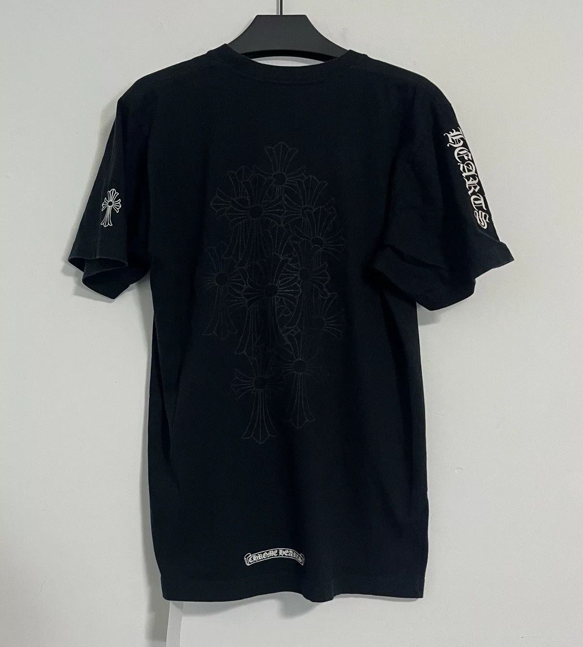 Chrome Hearts Chrome Hearts Black Cross Print T-Shirt Size US M / EU 48-50 / 2 - 2 Thumbnail