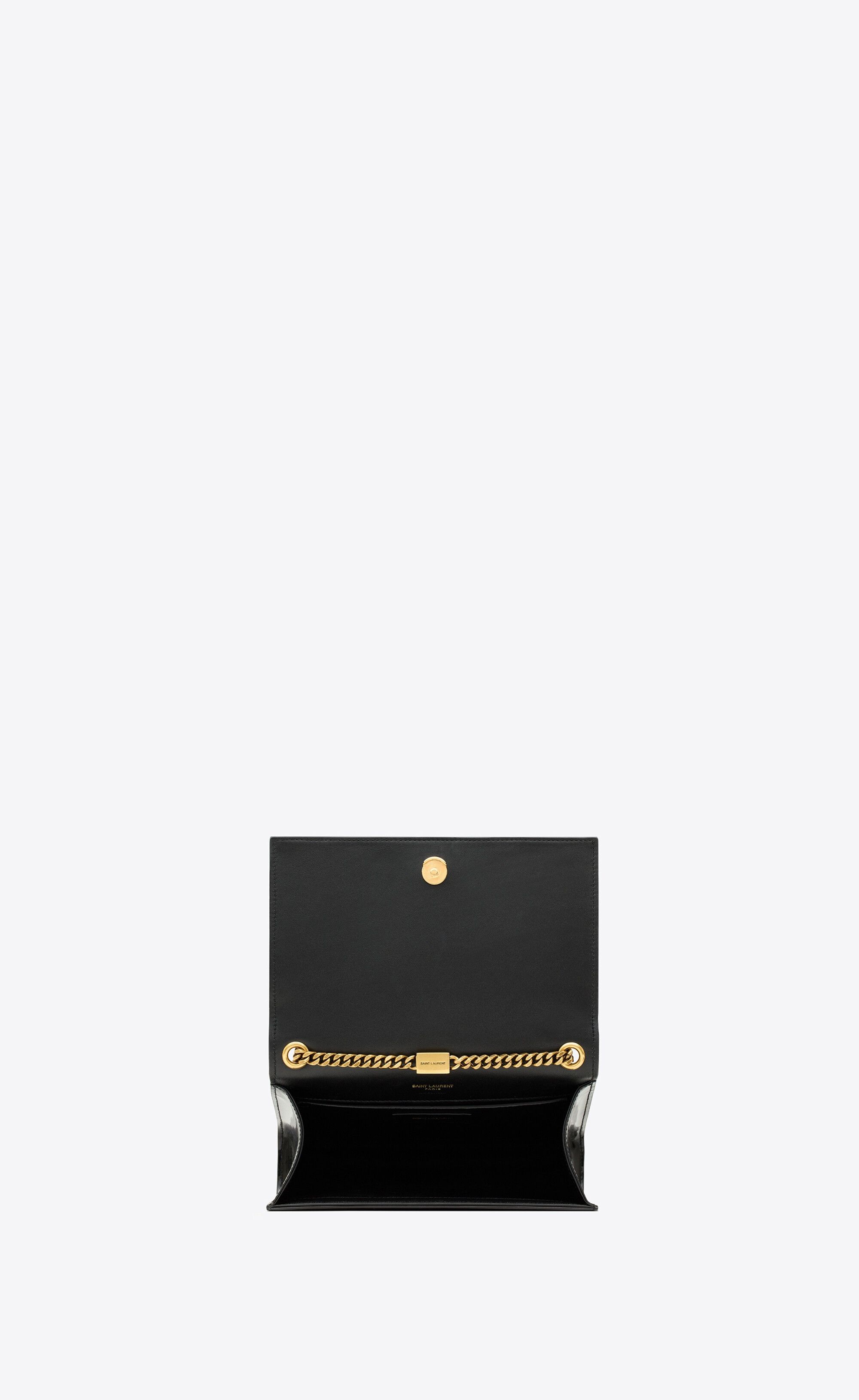 Saint Laurent Paris o1bcso1str0325 Size: OS/Kate Small In Suede in Black Size ONE SIZE - 5 Thumbnail