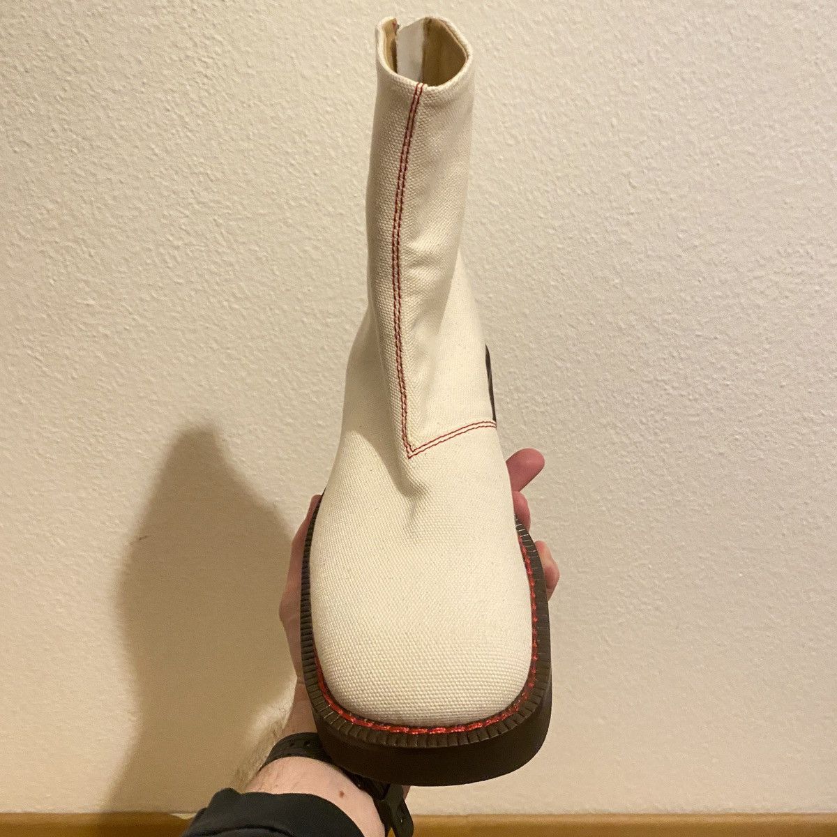 Maison Margiela Maison Margiela MM6 Canvas Boots Size US 9 / EU 42 - 2 Thumbnail