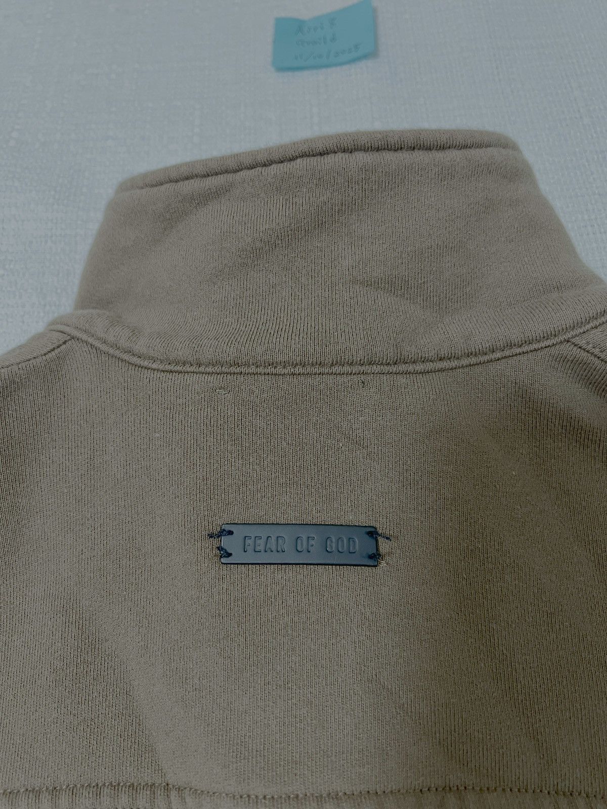 Fear of God FEAR OF GOD Fleece-Back Cotton-Jersey Trucker Jacket Size US S / EU 44-46 / 1 - 14 Thumbnail