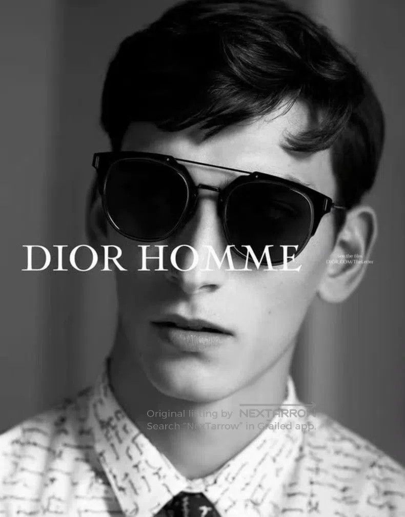 Dior Dior Black Silver Leg Sunglasses Size ONE SIZE - 8 Thumbnail