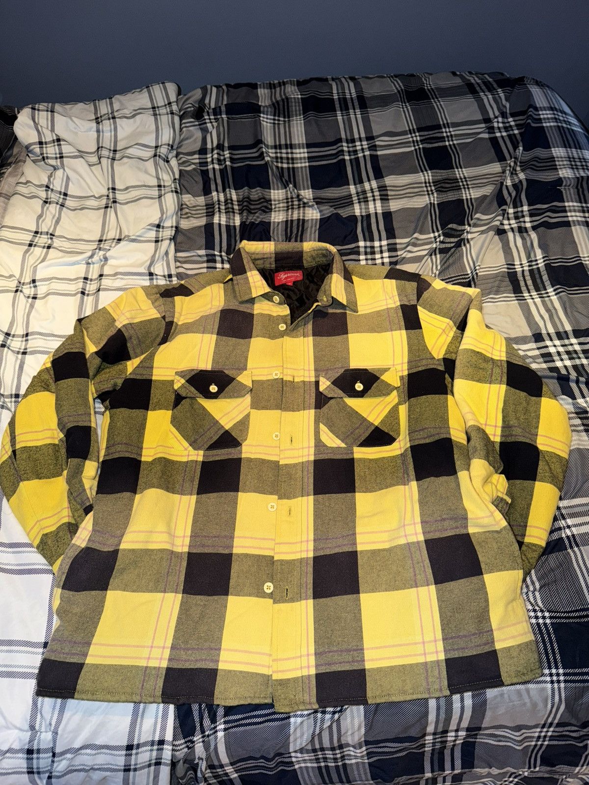 Supreme Supreme Quilted Flannel Size US M / EU 48-50 / 2 - 1 Thumbnail
