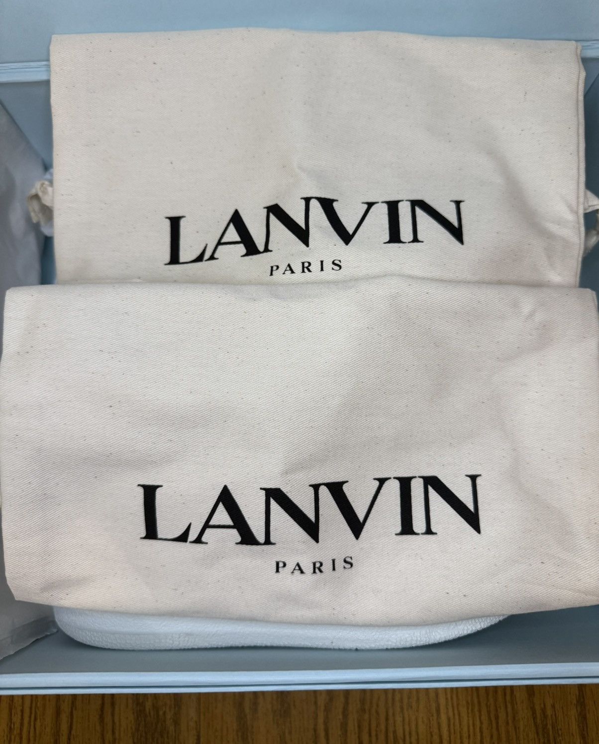 Lanvin Curb Sneaker (White/Multicolor)