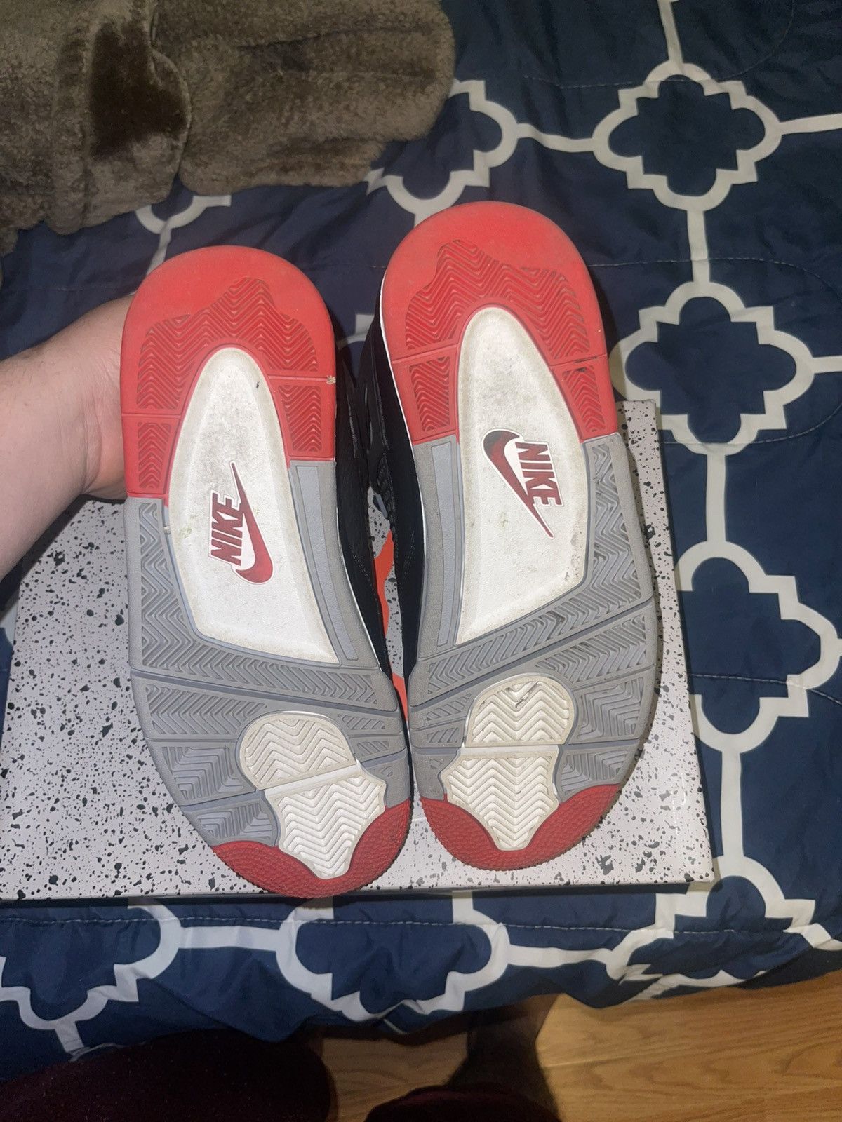 Jordan Brand Jordan 4 bred reimagined Size US 8 / EU 41 - 5 Thumbnail