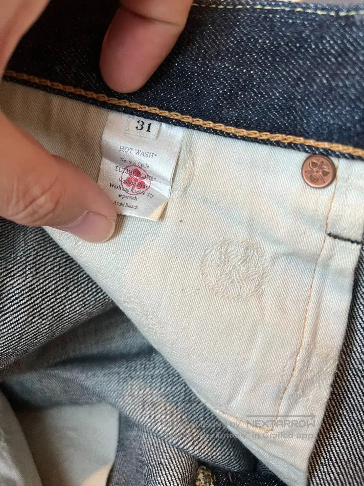 Momotaro Jeans MOMOTARO 0901 Mid. Size US 30 / EU 46 - 9 Thumbnail