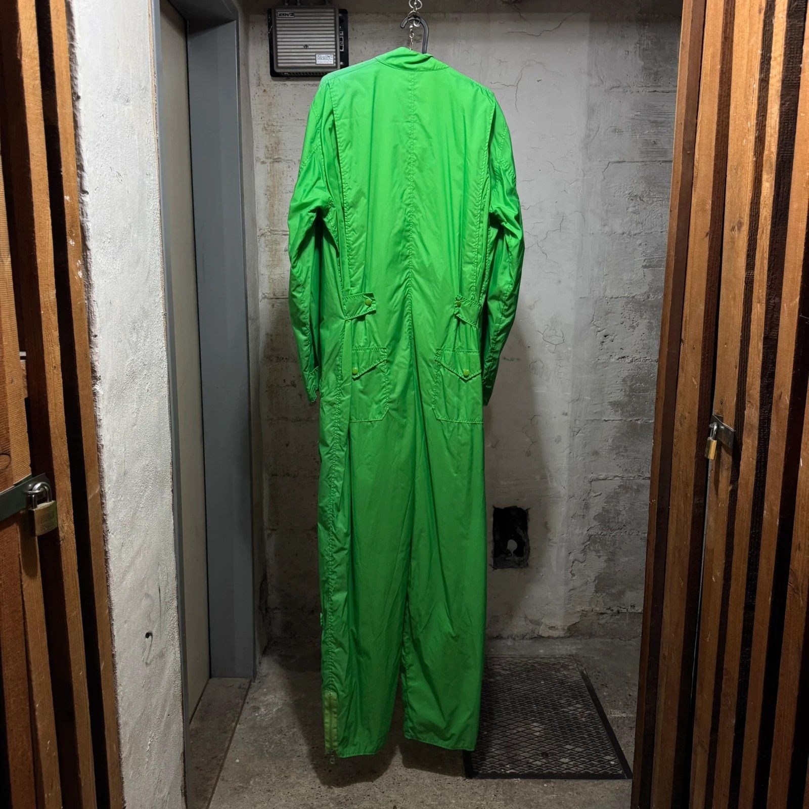 Jean Paul Gaultier S/S 1996 Jean Paul Gaultier „Safe Sex“ nylon jumpsuit Size US M / EU 48-50 / 2 - 9 Thumbnail