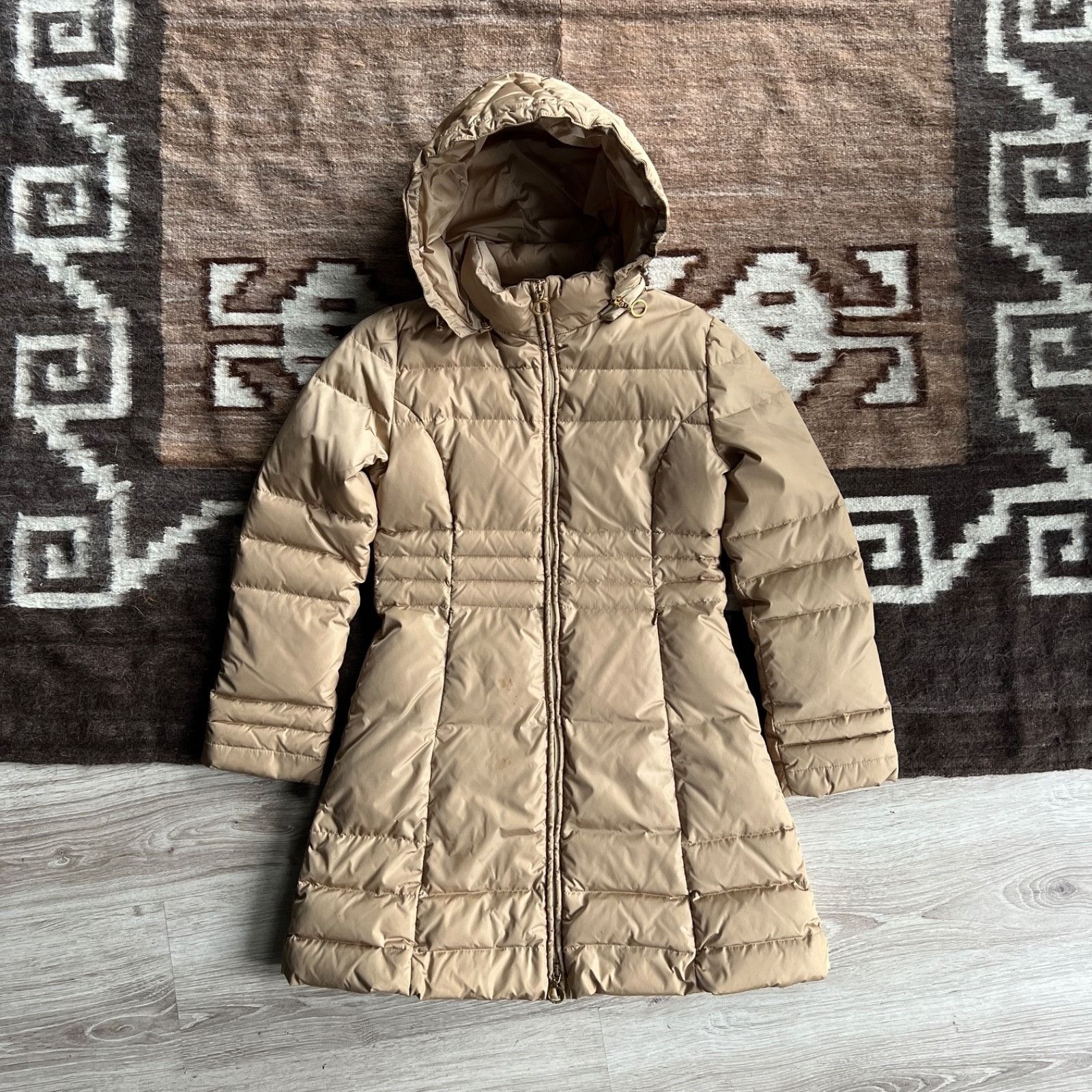 Moncler Moncler Vintage Hooded Down Coat Down 9579AC Size XS / US 0-2 / IT 36-38 - 1 Thumbnail