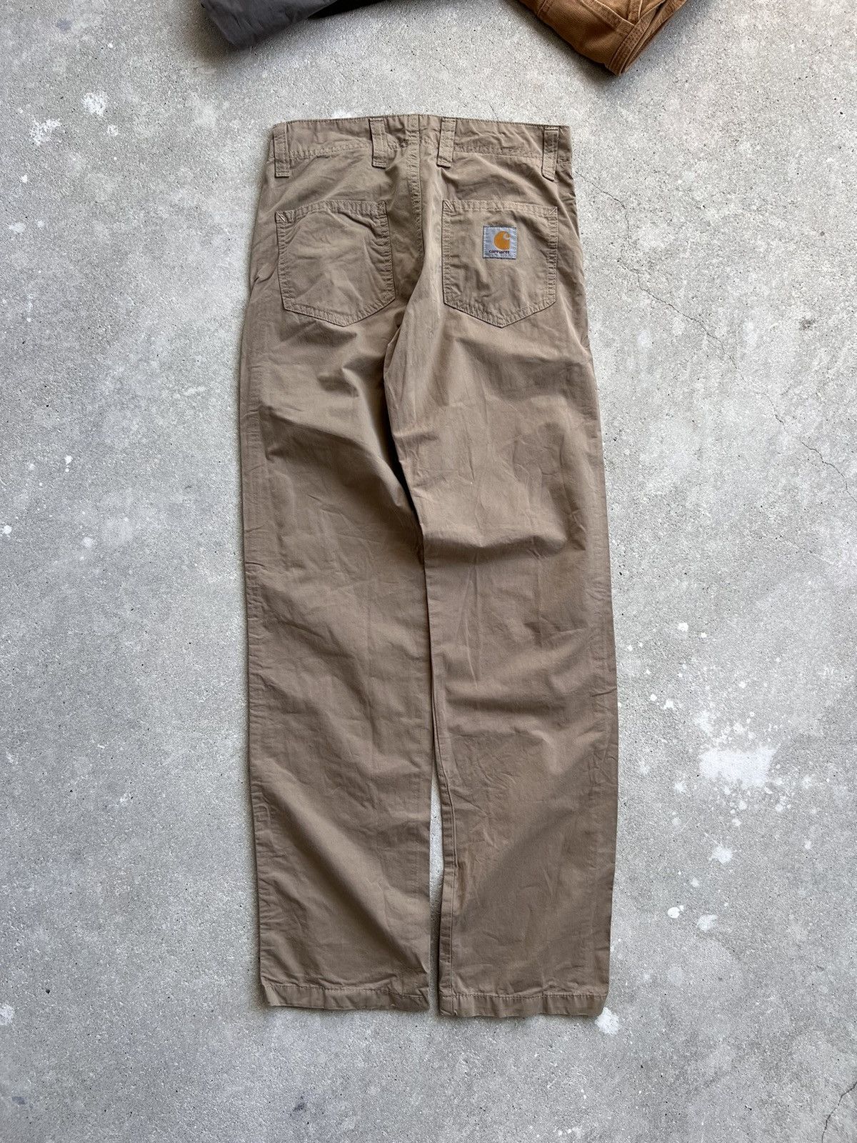 Carhartt × Carhartt Wip × Vintage Vintage Carhartt Wip Pants Khaki Size US 28 / EU 44 - 14 Thumbnail