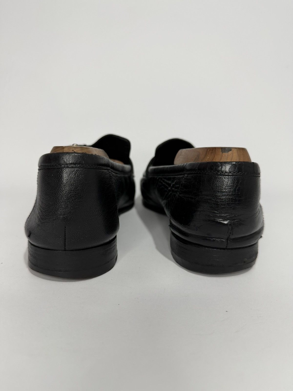 Hermes Hermes Black Men's Leather Paris Loafers Size US 9 / EU 42 - 4 Thumbnail