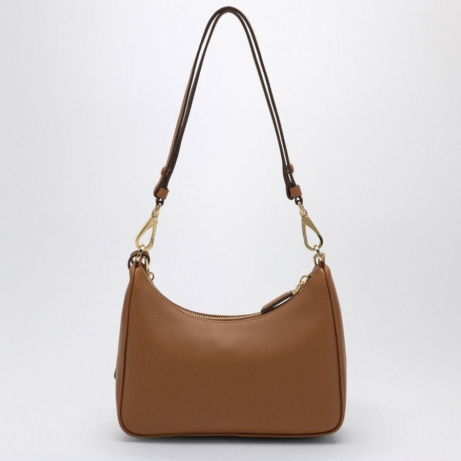 Prada o1d2blof0924 Size : OS / Leather Mini Bag In Beige Size ONE SIZE - 3 Thumbnail