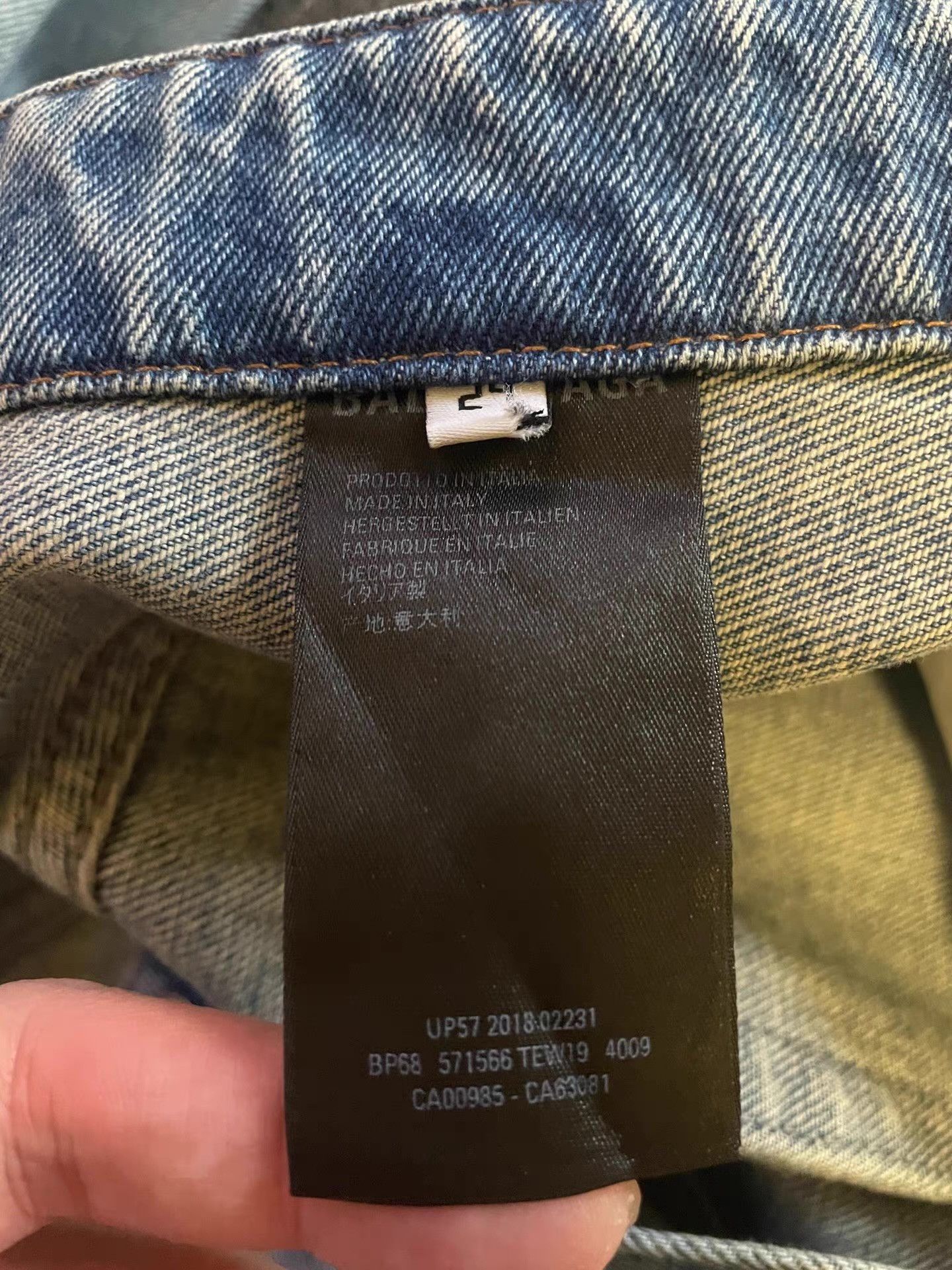 Balenciaga Balenciaga jeans Q4 Size US 34 / EU 50 - 7 Thumbnail