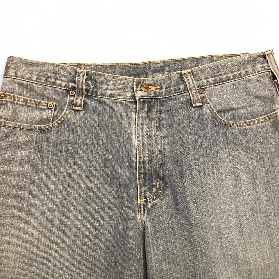 Carhartt Carhartt Men's Light Wash Relaxed Fit Denim Blue Jeans Size US 36 / EU 52 - 3 Thumbnail