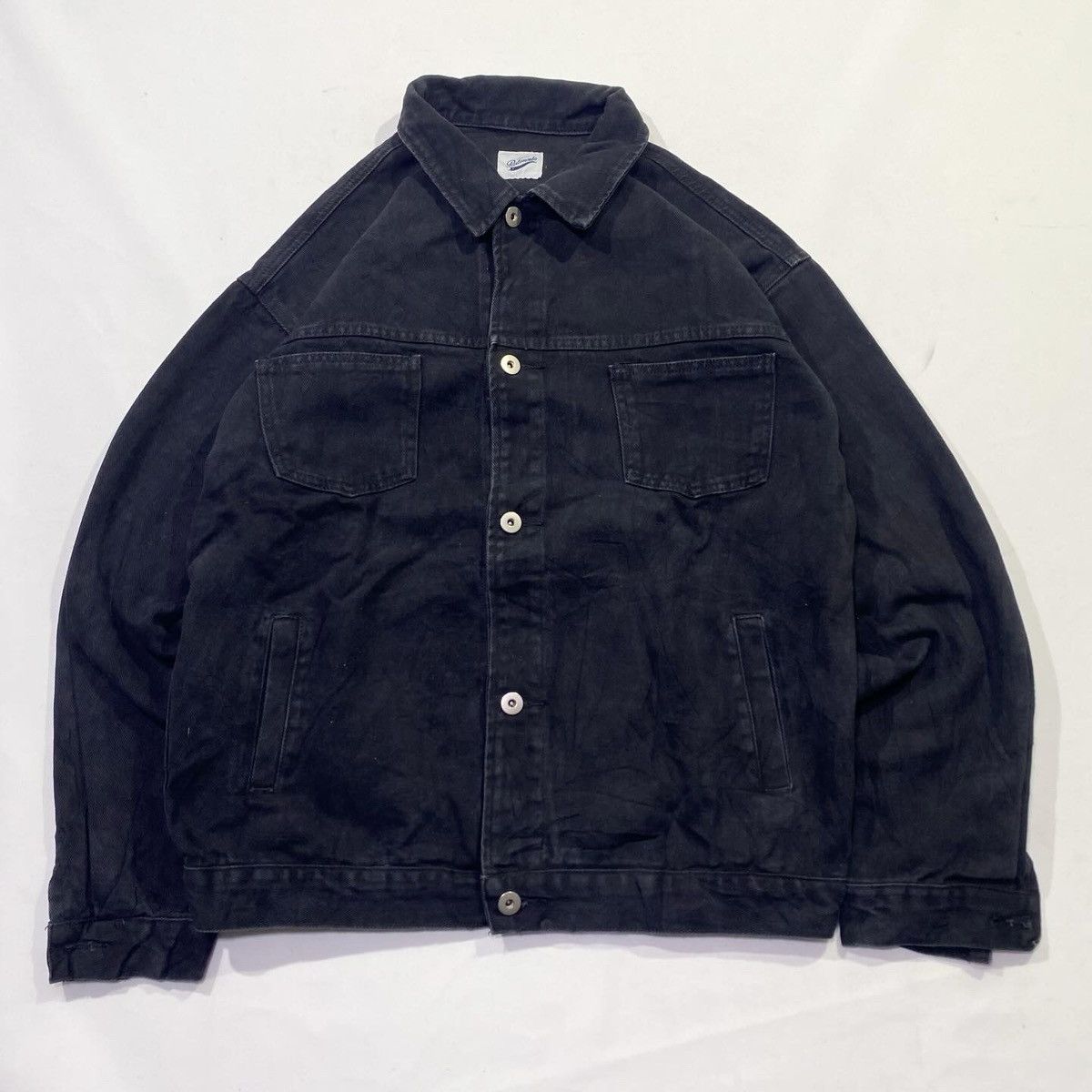 Japanese Brand Partimento Denim Trucker Jacket Jeans Size US L / EU 52-54 / 3 - 1 Thumbnail