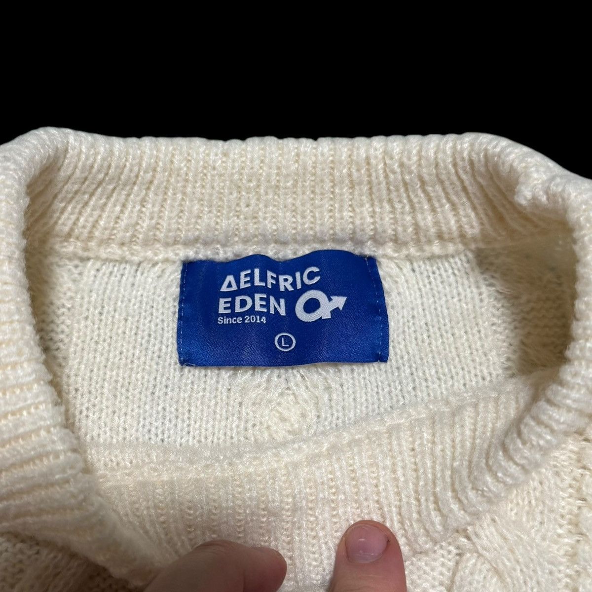 Other Aelfric Eden Knit White Crewneck Sweater Adult Large Size US L / EU 52-54 / 3 - 4 Thumbnail