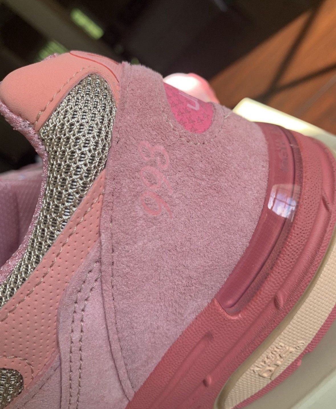 Joe Freshgoods × New Balance New Balance 993 Joe FreshGoods Performance Art Powder Pink Size US 9.5 / EU 42-43 - 3 Thumbnail