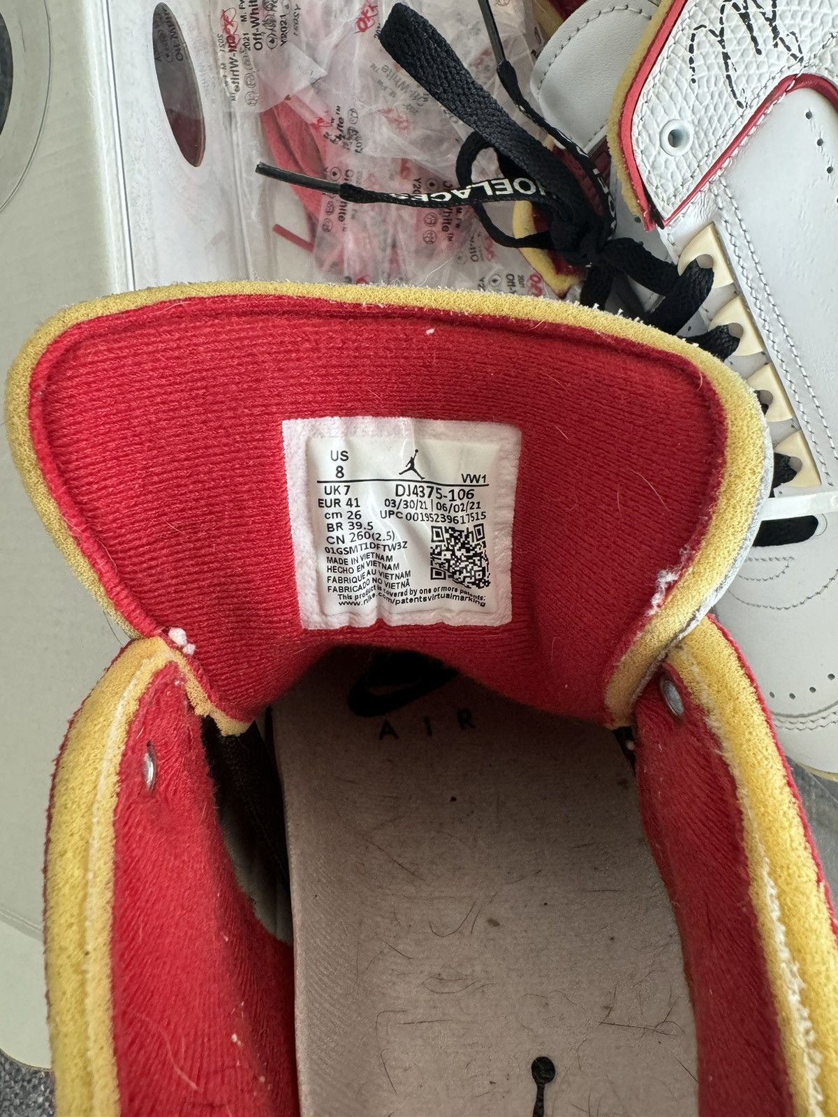 Jordan Brand × Off-White Air Jordan 2 Retro Low SP Size US 8 / EU 41 - 3 Thumbnail