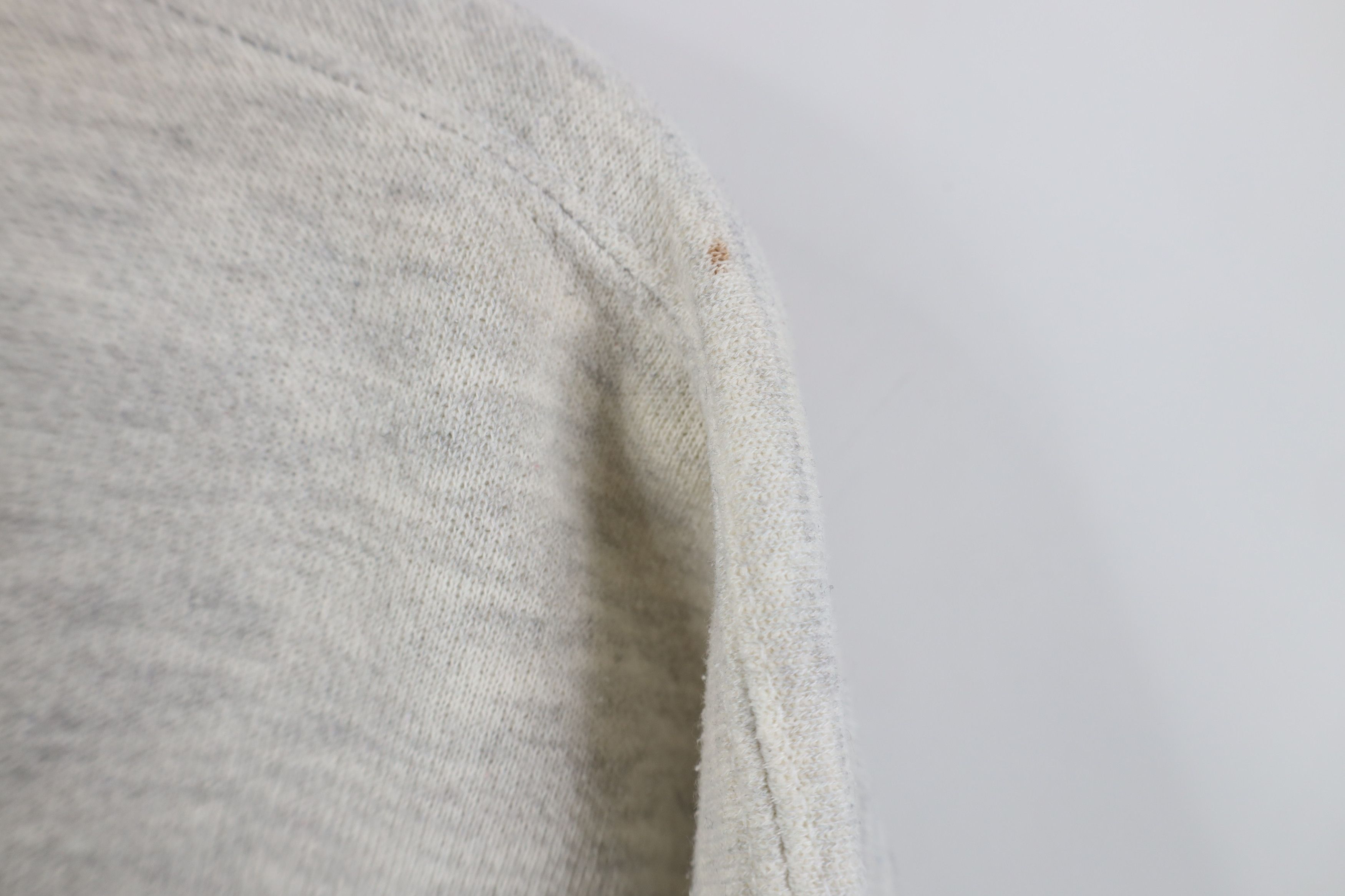 Vintage Vintage 90s Streetwear Sweatshirt Heather Gray USA Size M / US 6-8 / IT 42-44 - 6 Thumbnail