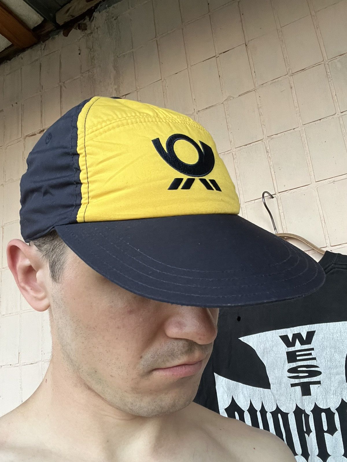 Hat Club Y2K CAP DEUTSCHE POST GERMAN POSTAL SERVICE QUALITY HAT Size ONE SIZE - 17 Thumbnail