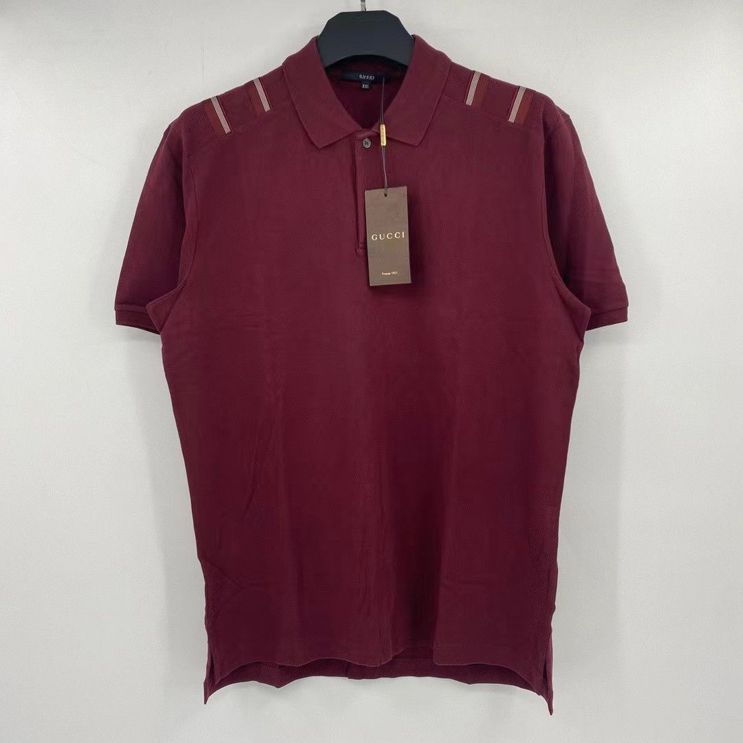 Gucci Gucci shoulder line vertical stripe short sleeve POLO Nexta Size US XXL / EU 58 / 5 - 1 Thumbnail