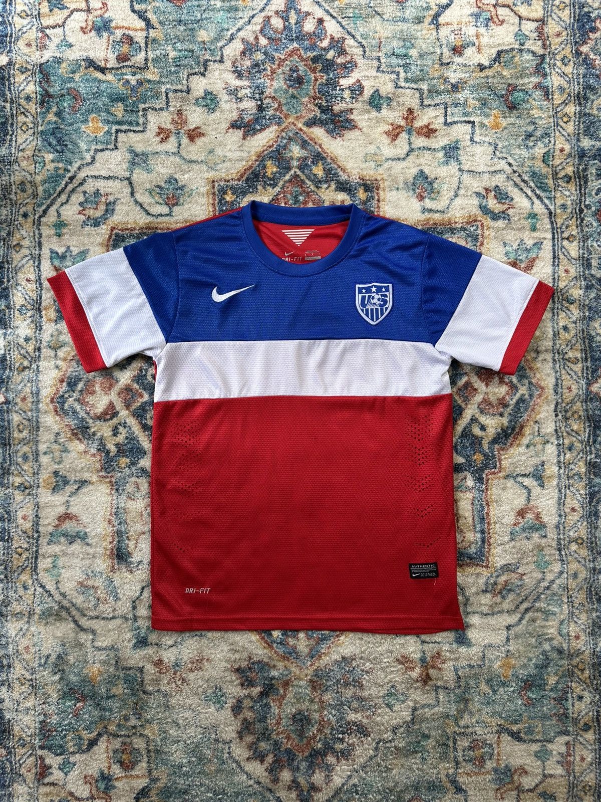 Nike Nike Team USA Soccer Jersey Small Size US S / EU 44-46 / 1 - 1 Thumbnail