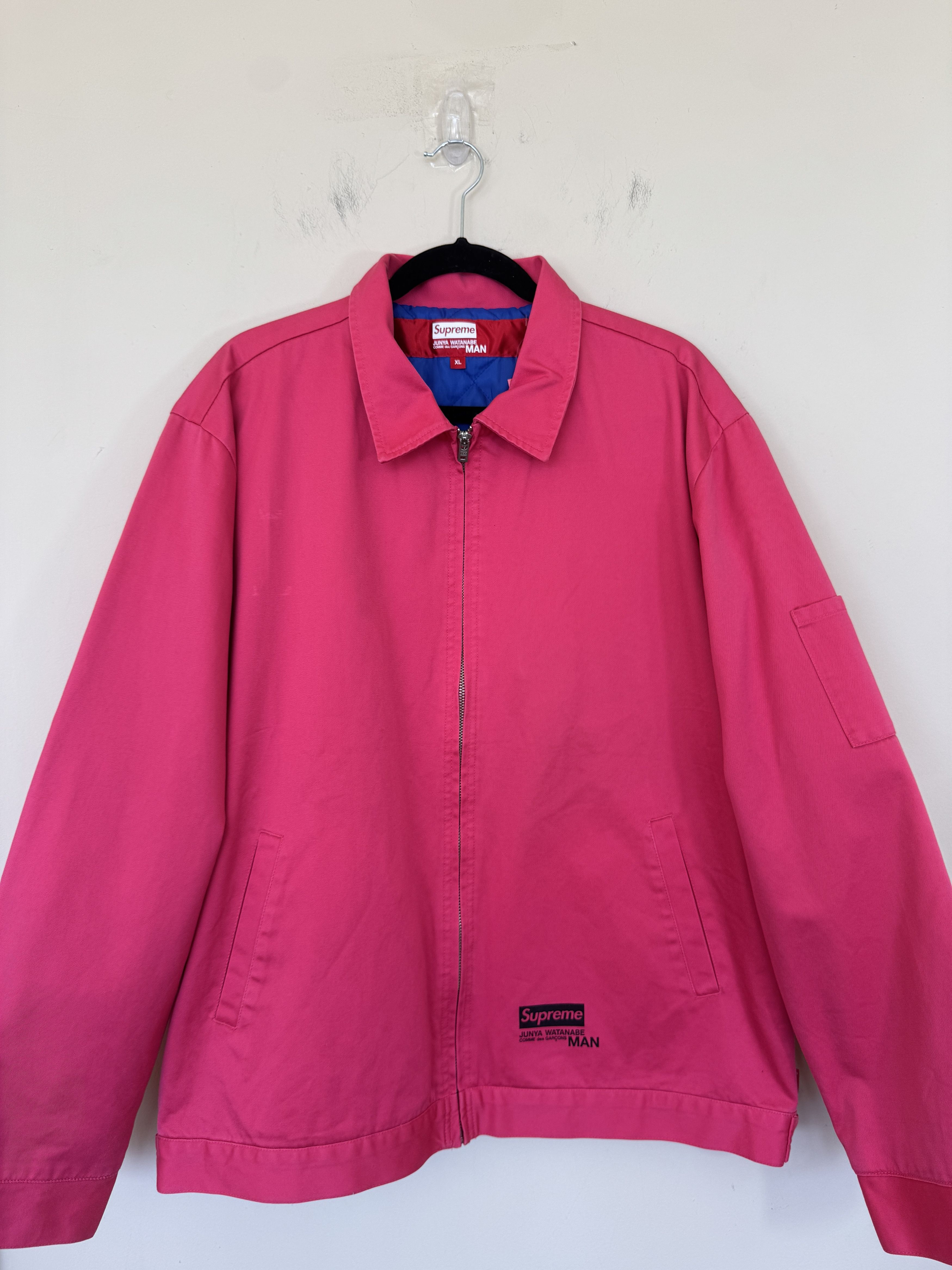 Supreme Supreme x COMME des GARCONS Zip Up Jacket Size US XL / EU 56 / 4 - 3 Thumbnail