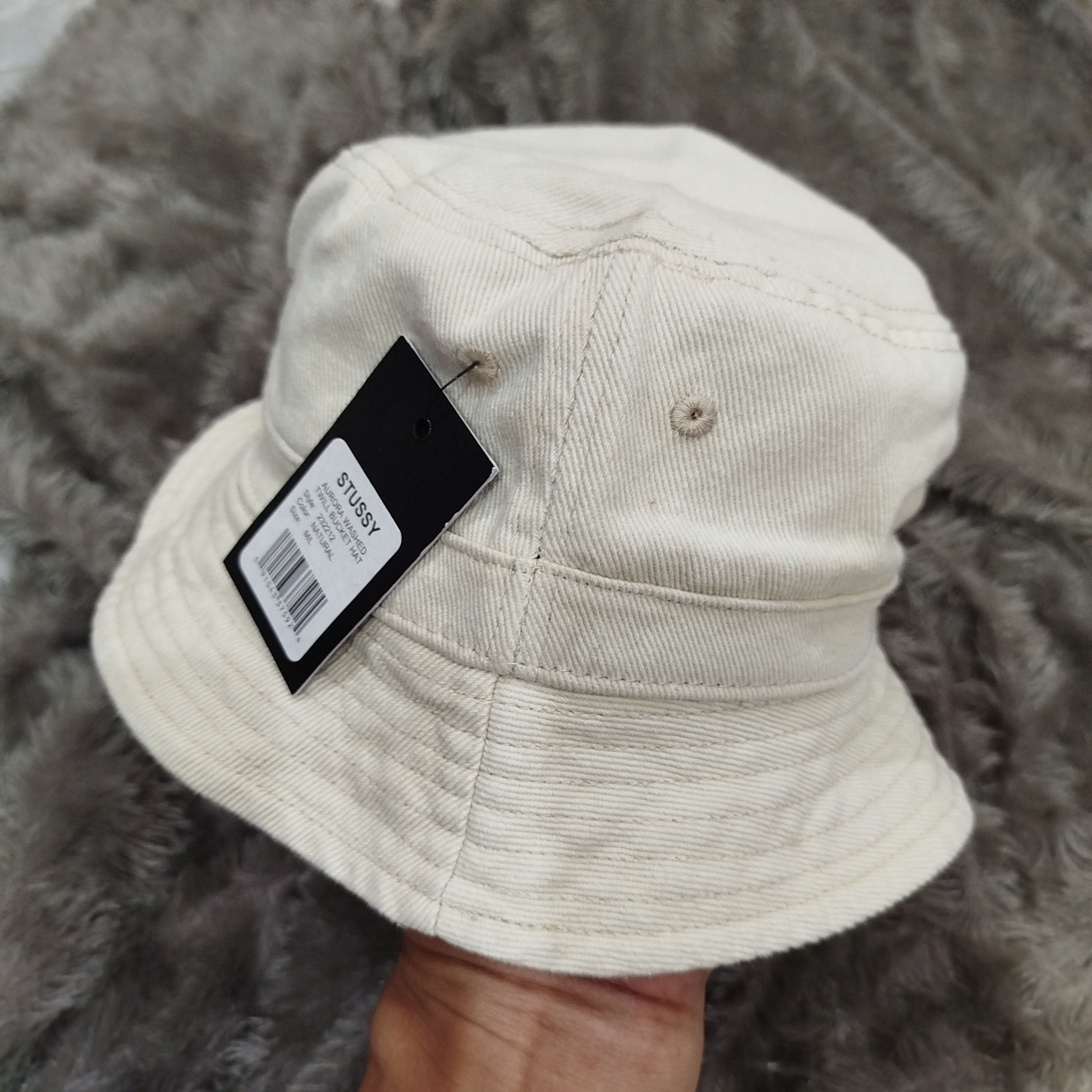 Stussy STUSSY AURORA WASHED TWILL BUCKET HAT Size ONE SIZE - 2 Thumbnail