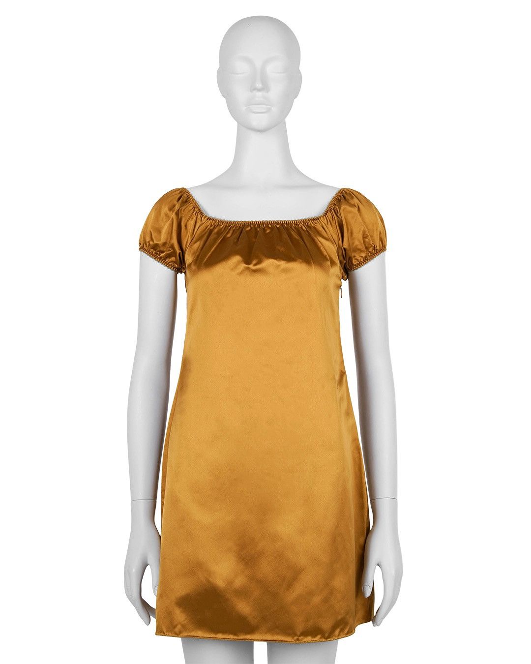 Miu Miu Miu Miu S/S1998 Runway Satin Doll Dress Size S / US 4 / IT 40 - 1 Thumbnail