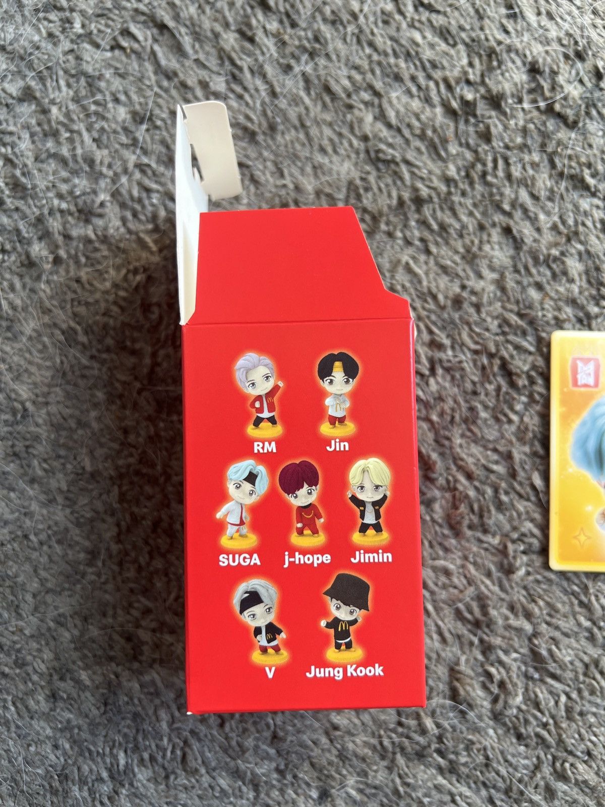 Hypebeast 2025 McDonald’s TinyTAN Suga Figure Size ONE SIZE - 8 Thumbnail