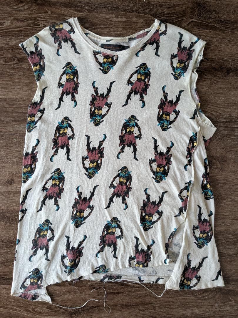Undercover Undercover 2003SS Scab Sleeveless Tee U313 Size M Size US M / EU 48-50 / 2 - 1 Thumbnail