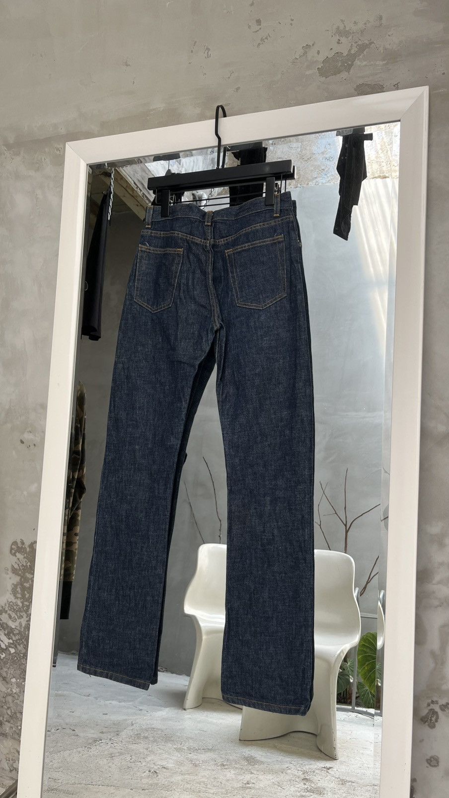 Designer × Helmut Lang Helmut Lang Demin Pants Size US 29 - 2 Thumbnail