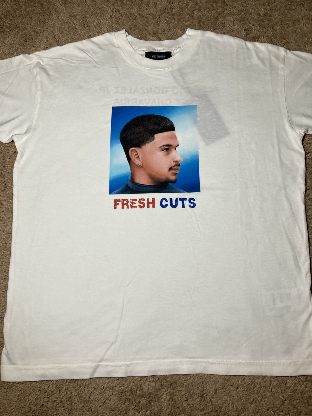 Willy Chavarria New SS25 Willy Chavarria Fresh Cuts Alfonso 2025 Easy Tee Size US M / EU 48-50 / 2 - 2 Thumbnail