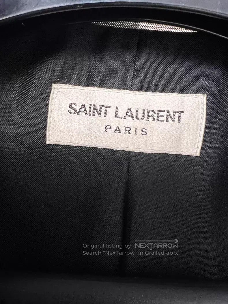 Saint Laurent Paris Saint Laurent Paris Crown Wheat Embroidery Logo Wool Gold Size US S / EU 44-46 / 1 - 3 Thumbnail