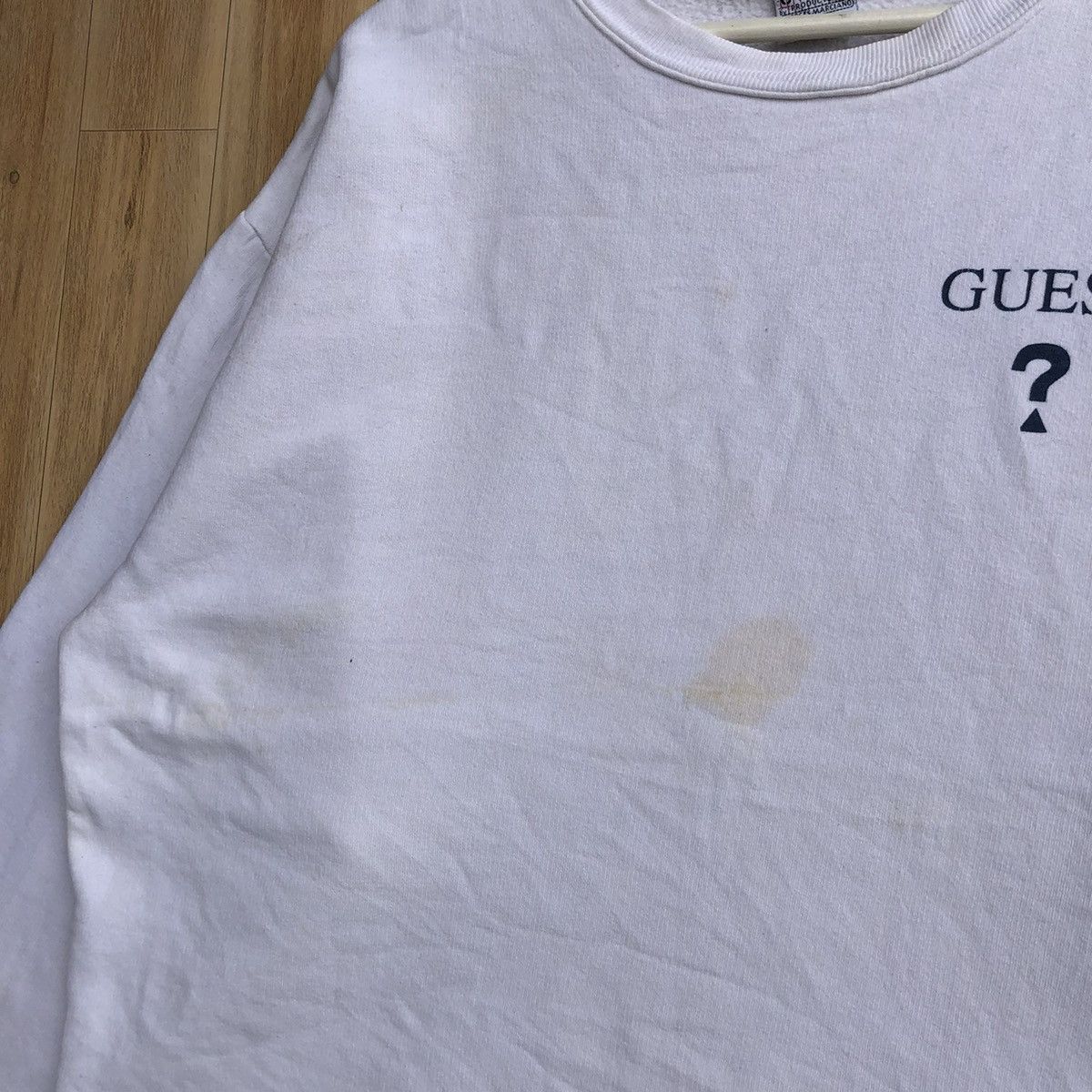 Guess × Vintage Vintage Guess Brand Sweatshirt Size US XL / EU 56 / 4 - 5 Thumbnail