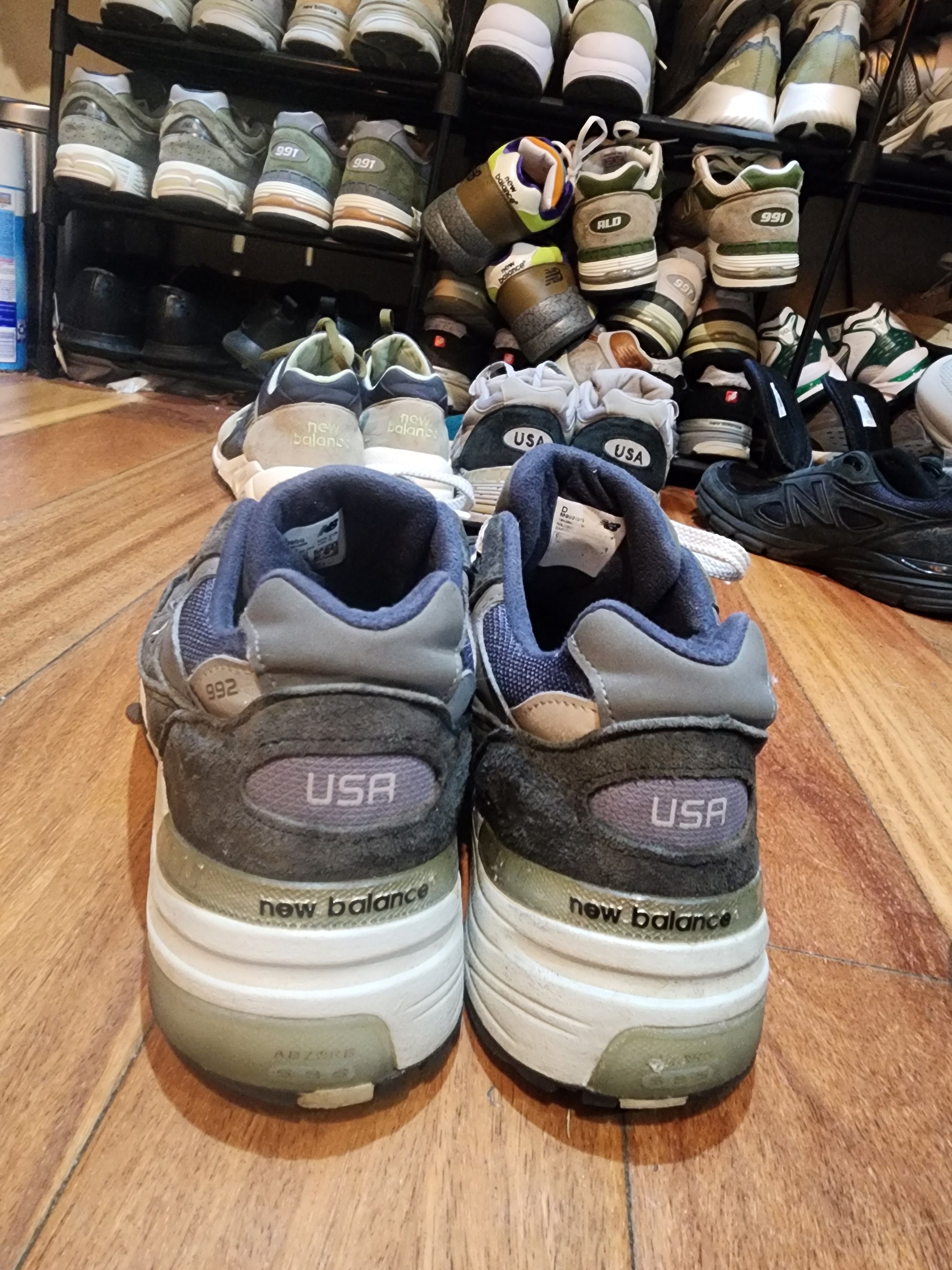 New Balance New balance 992 navy blue grey 9 m992gg Size US 9 / EU 42 - 5 Thumbnail