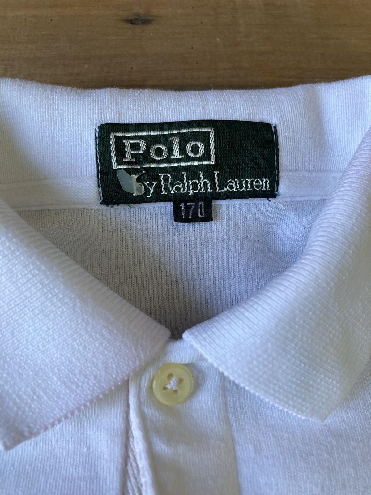 Vintage Vintage 90s Big Logo Spell Out Polo Ralph Lauren Top Size US S / EU 44-46 / 1 - 7 Thumbnail