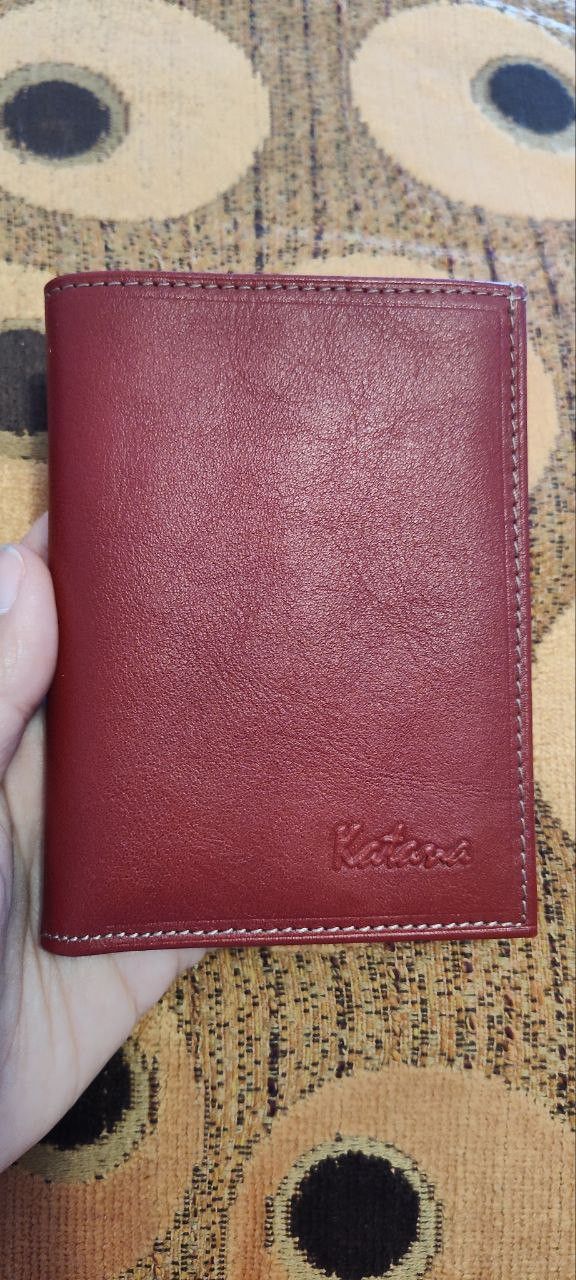 Leather Women's leather Wallet Scarlet red Size ONE SIZE - 3 Thumbnail