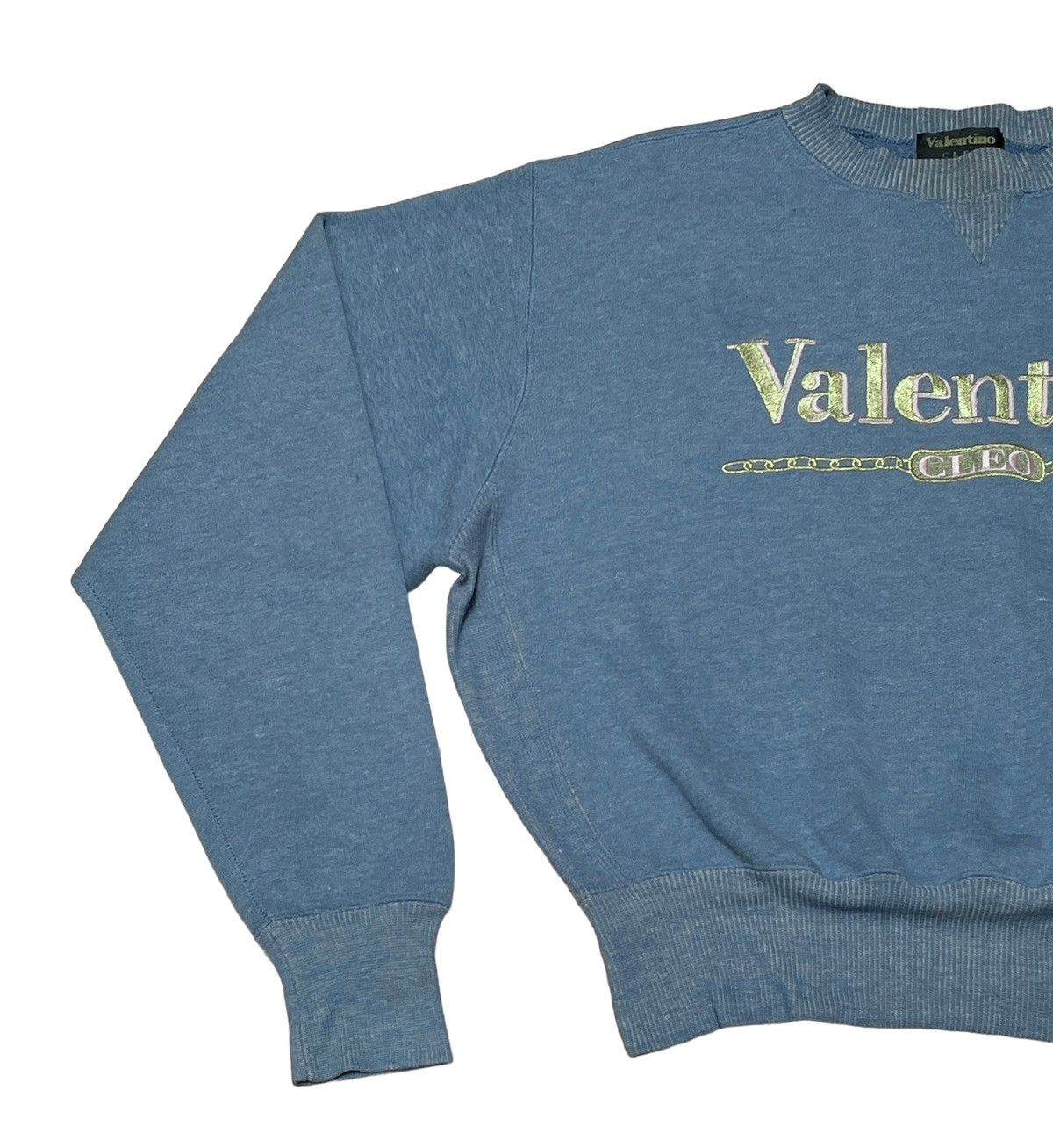 Valentino Vintage Valentino Big Logo Sweatshirt 1990s Size US M / EU 48-50 / 2 - 4 Thumbnail