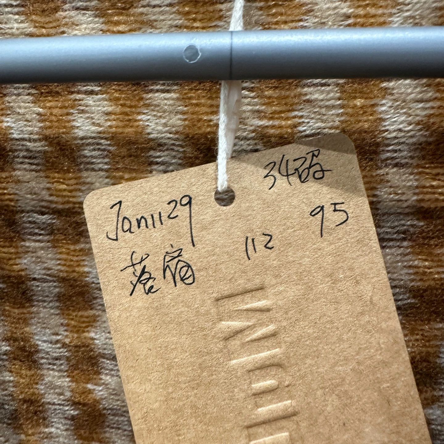 Hermes Hermes jan1129 check cashmere coat 34 Size XS / US 0-2 / IT 36-38 - 5 Thumbnail