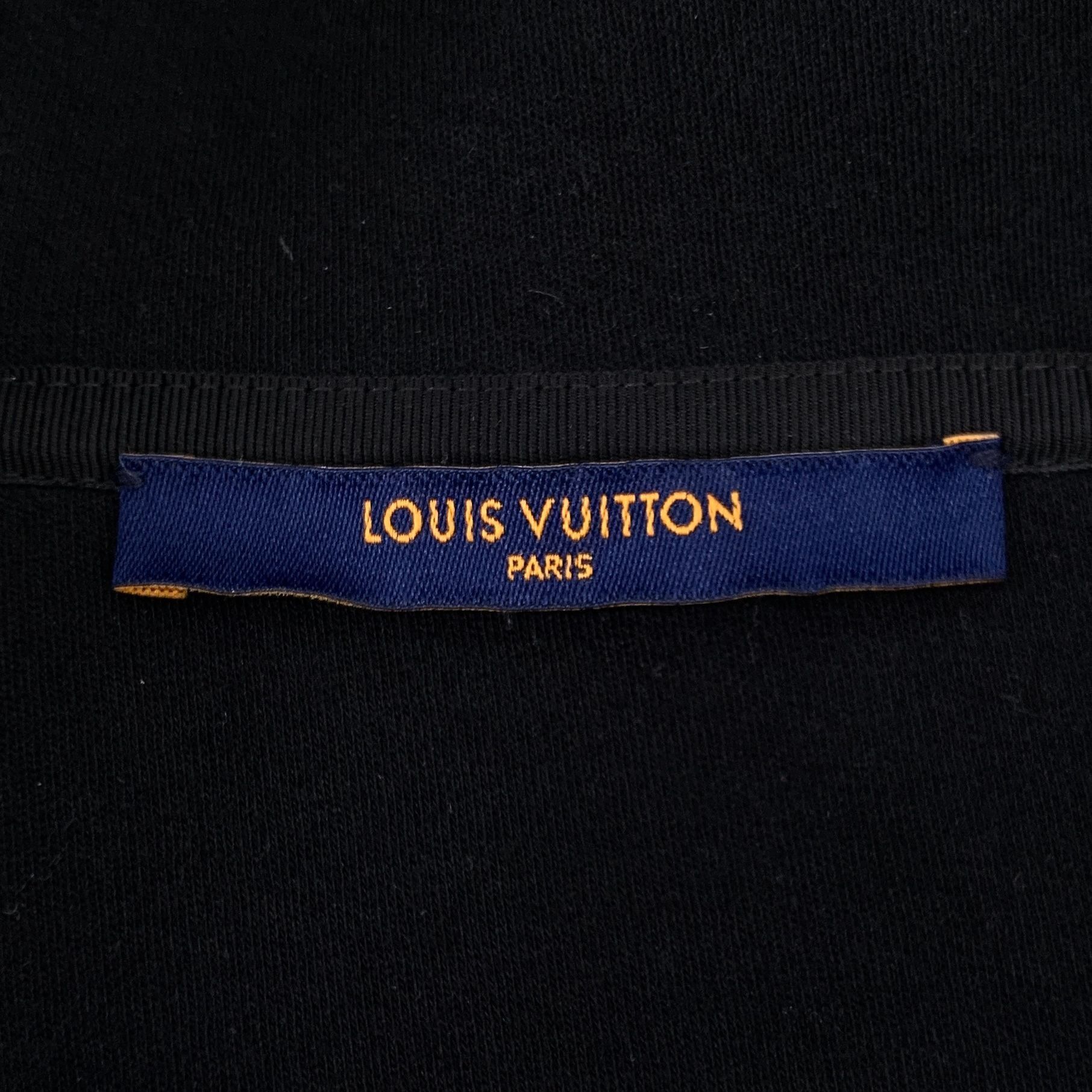 Louis Vuitton Louis Vuitton Staples Edition Black Hooded Zipper Sweatshirt Size US M / EU 48-50 / 2 - 2 Thumbnail