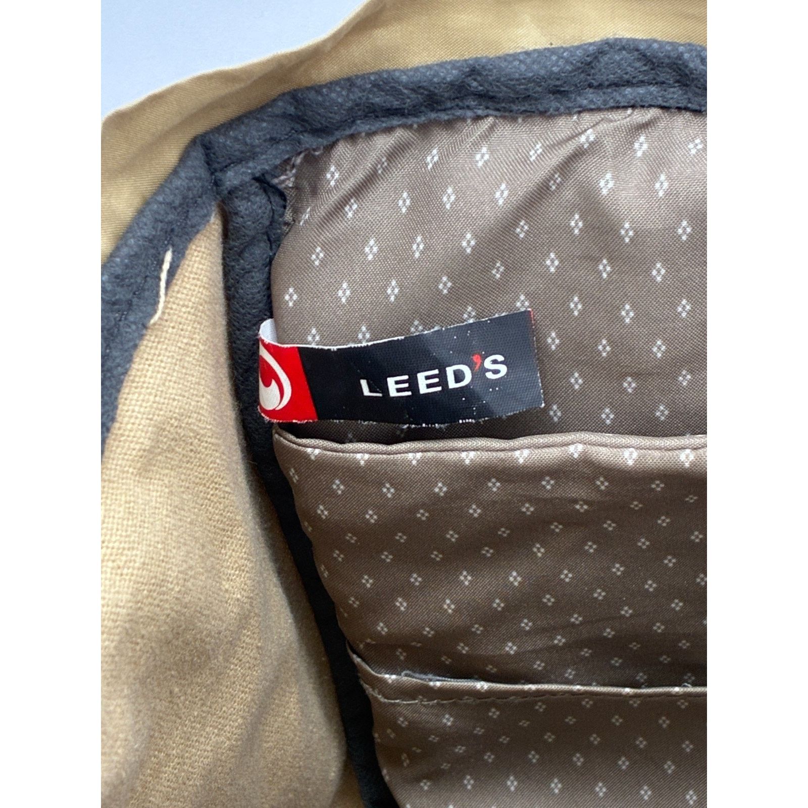 Other Leeds Canvas Laptop Backpack Tan Gray GenSend SEND Relief Size ONE SIZE - 9 Thumbnail
