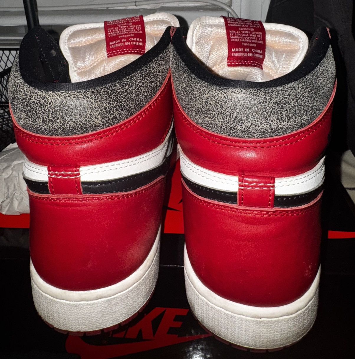 Nike Air Jordan 1 Retro High OG 'Chicago Lost & Found' Sample Size US 12 / EU 45 - 14 Thumbnail