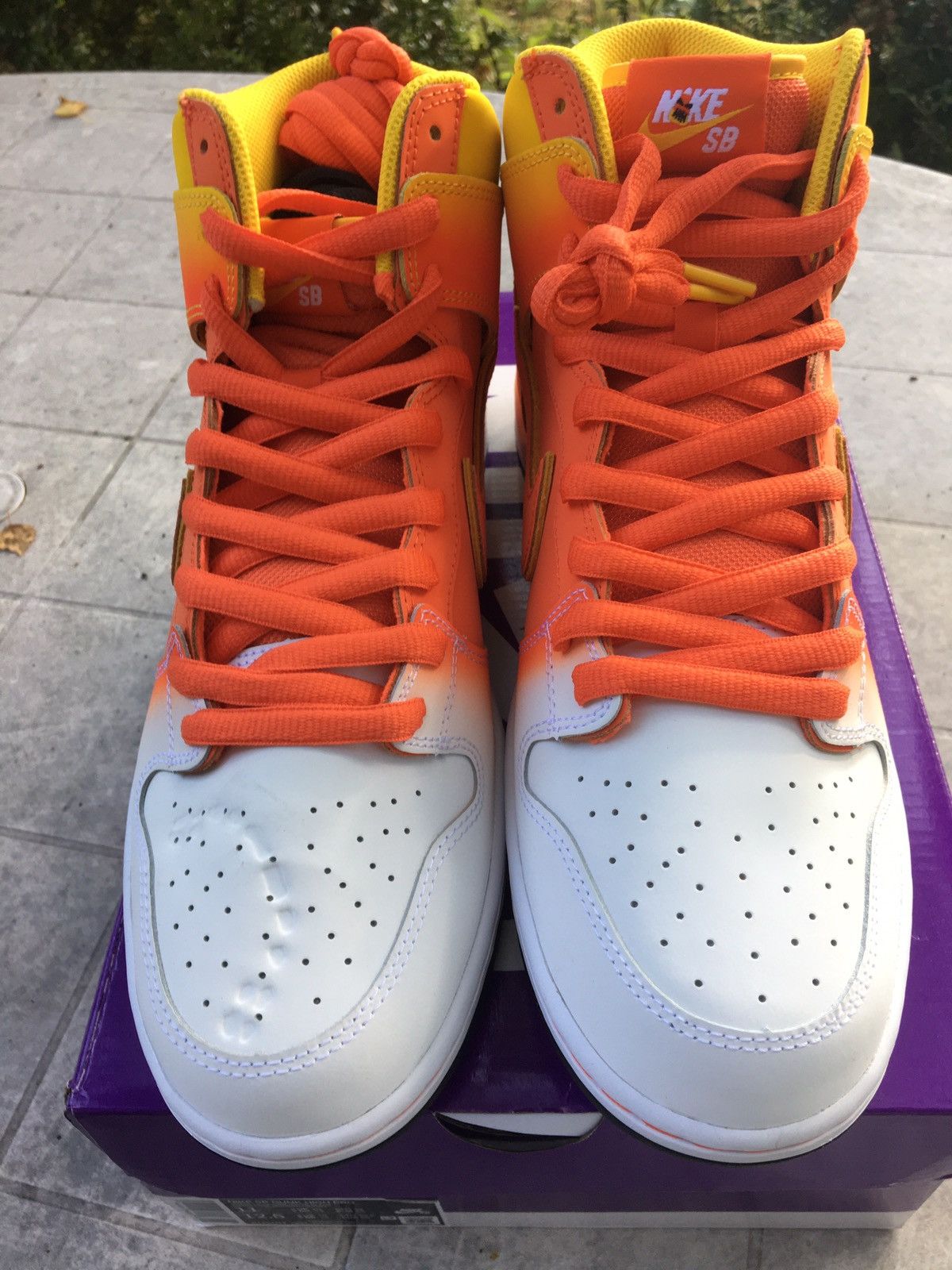 Nike NEW Nike SB Dunk High „Sweet Tooth Candy Corn” US11 Size US 11 / EU 44 - 5 Thumbnail