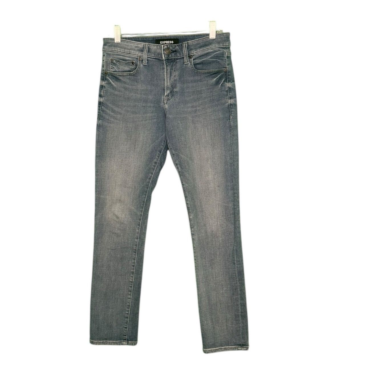 Express Express blue Hyper Stretch Slim Fit jeans size 29 Size US 29 - 1 Thumbnail