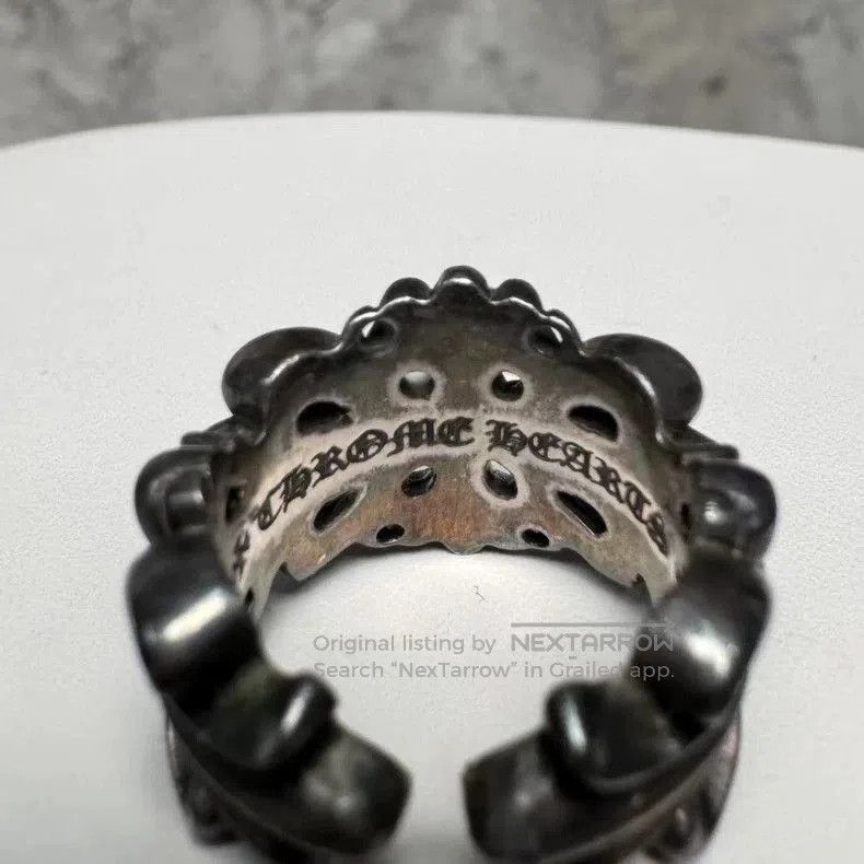 Chrome Hearts Chrome Hearts Open Cross Ring. Size ONE SIZE - 6 Thumbnail