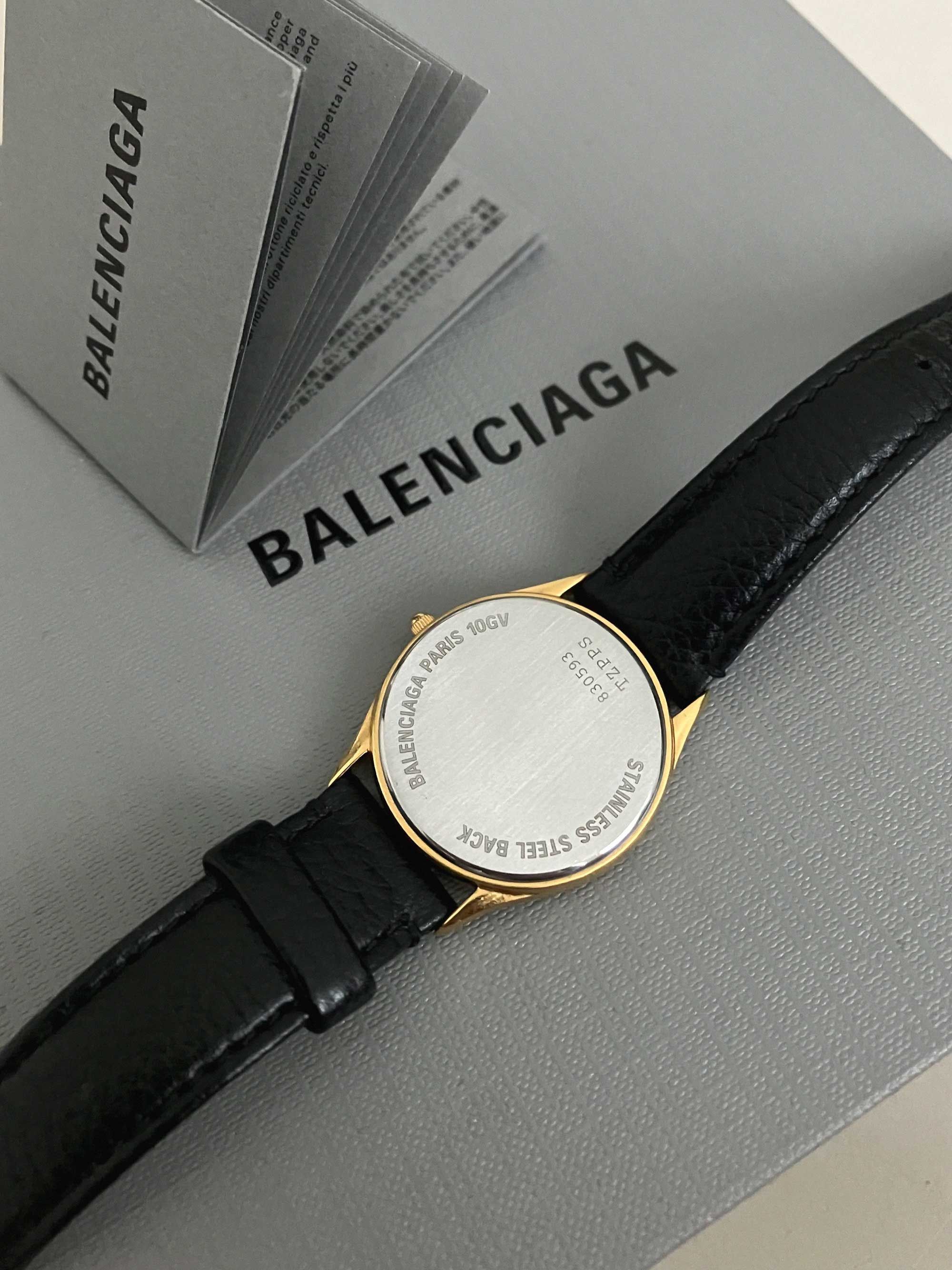 Balenciaga Geneva Watch Bracelet Time Is Now Size ONE SIZE - 3 Thumbnail