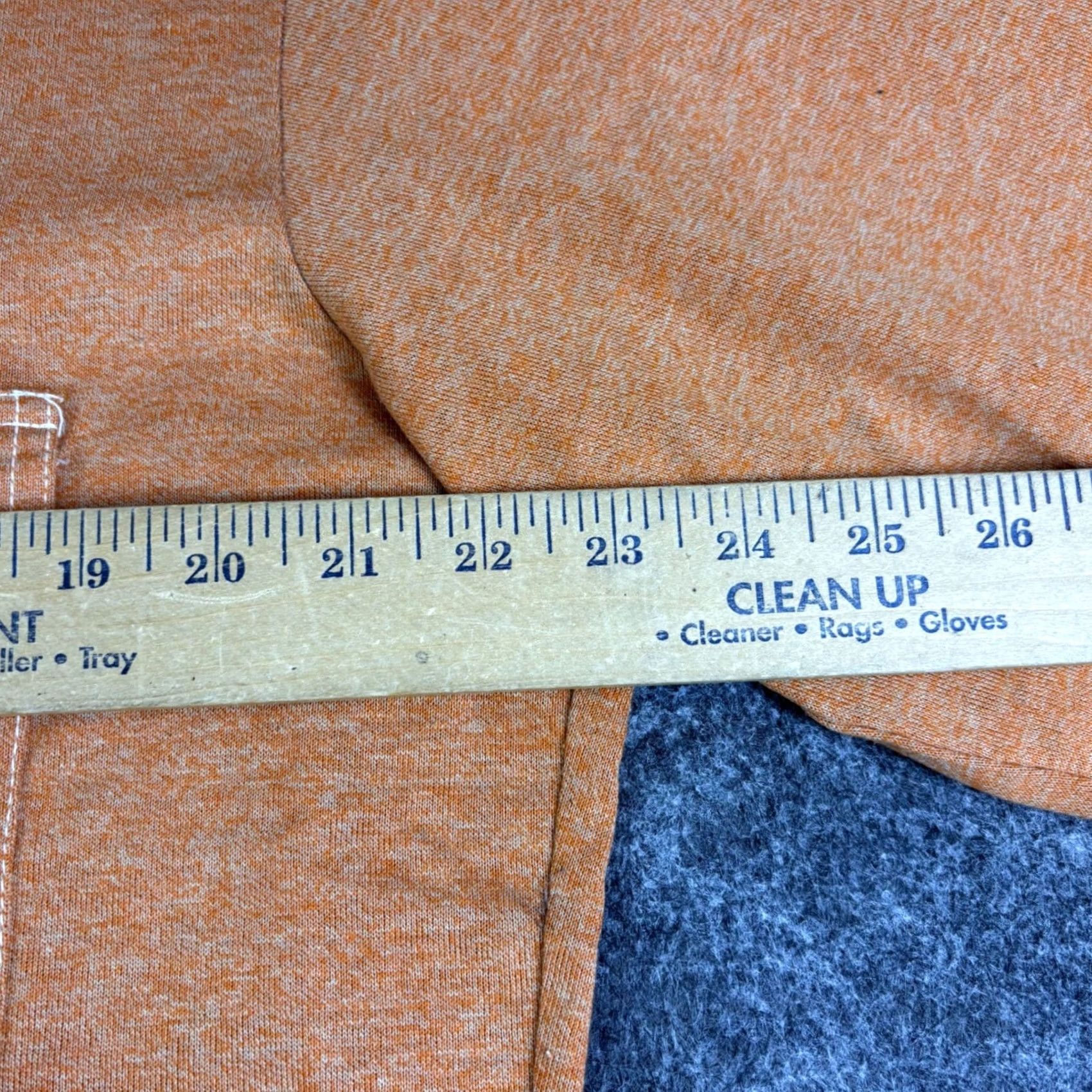 Vintage VINTAGE John Wanamaker by Donegal Mens Large Orange Knit Button Down Shirt Size US L / EU 52-54 / 3 - 3 Thumbnail