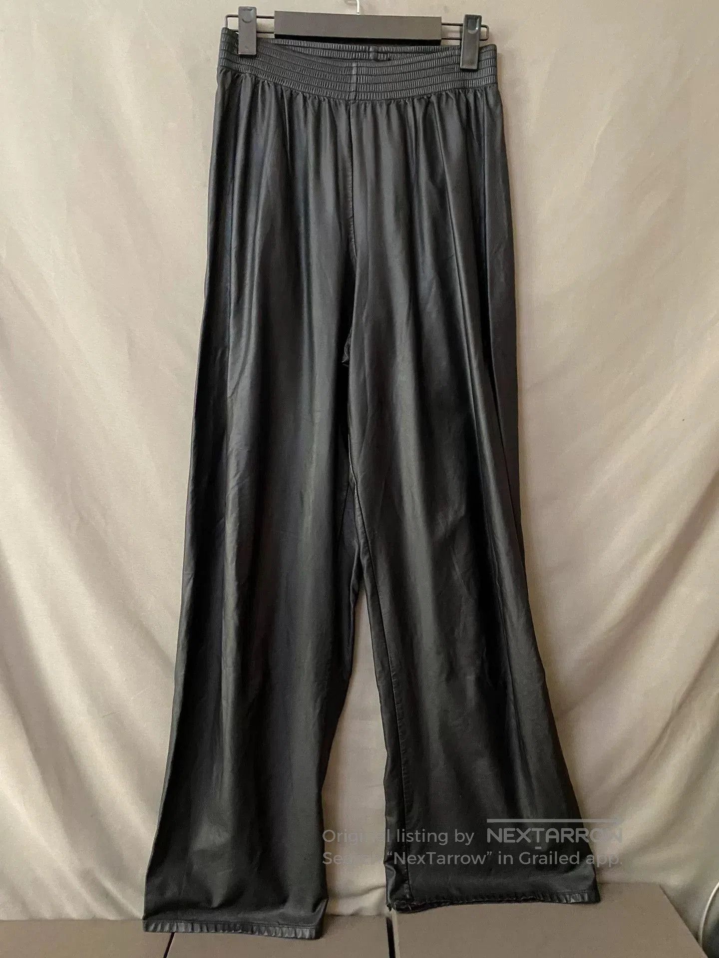 Raf Simons raf simons archive redux black leather pants. Size US 34 / EU 50 - 1 Thumbnail