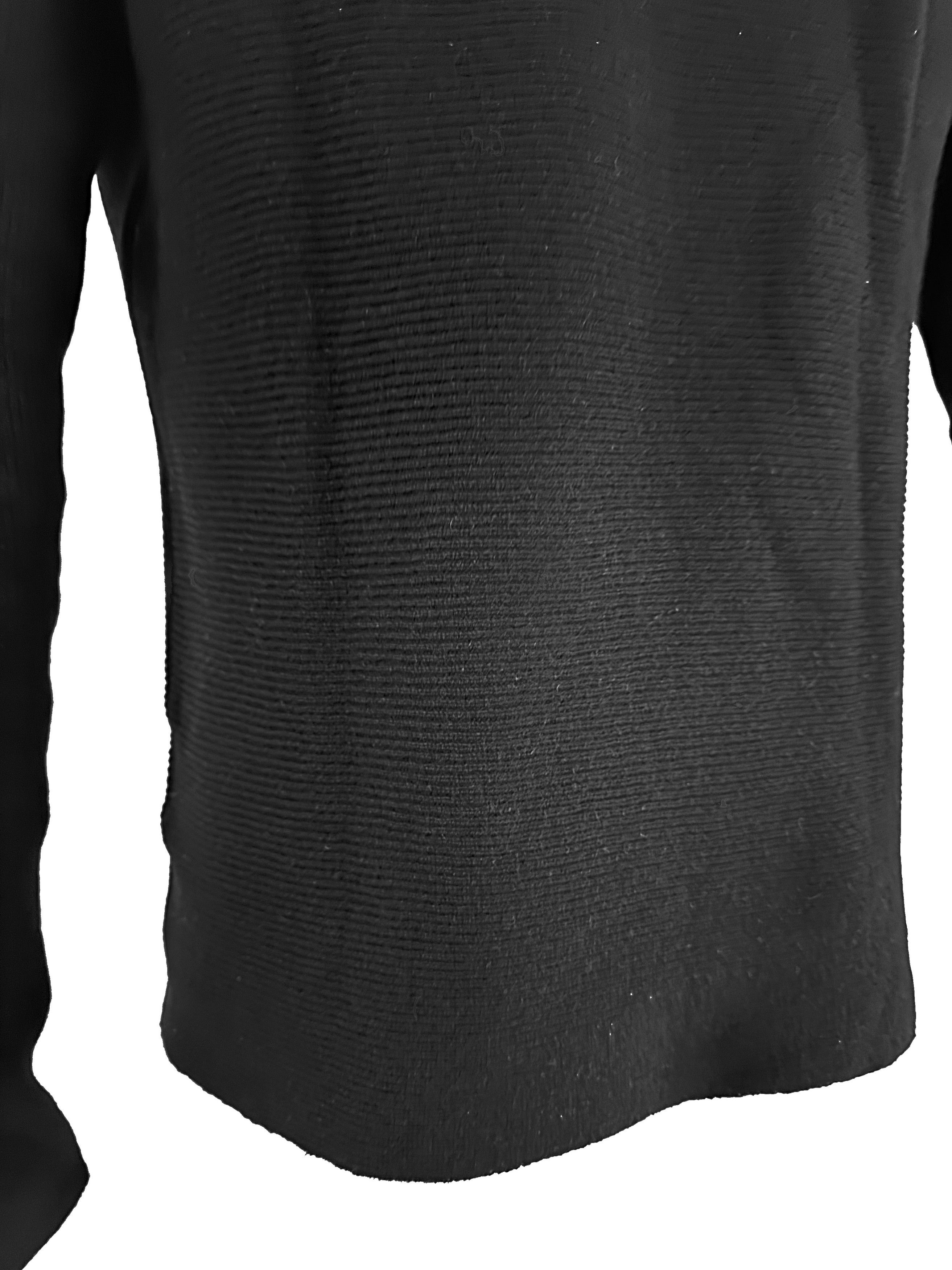 Burberry 100% Cashmere Ribbed Deep V-Neck Sweater Size US M / EU 48-50 / 2 - 9 Thumbnail