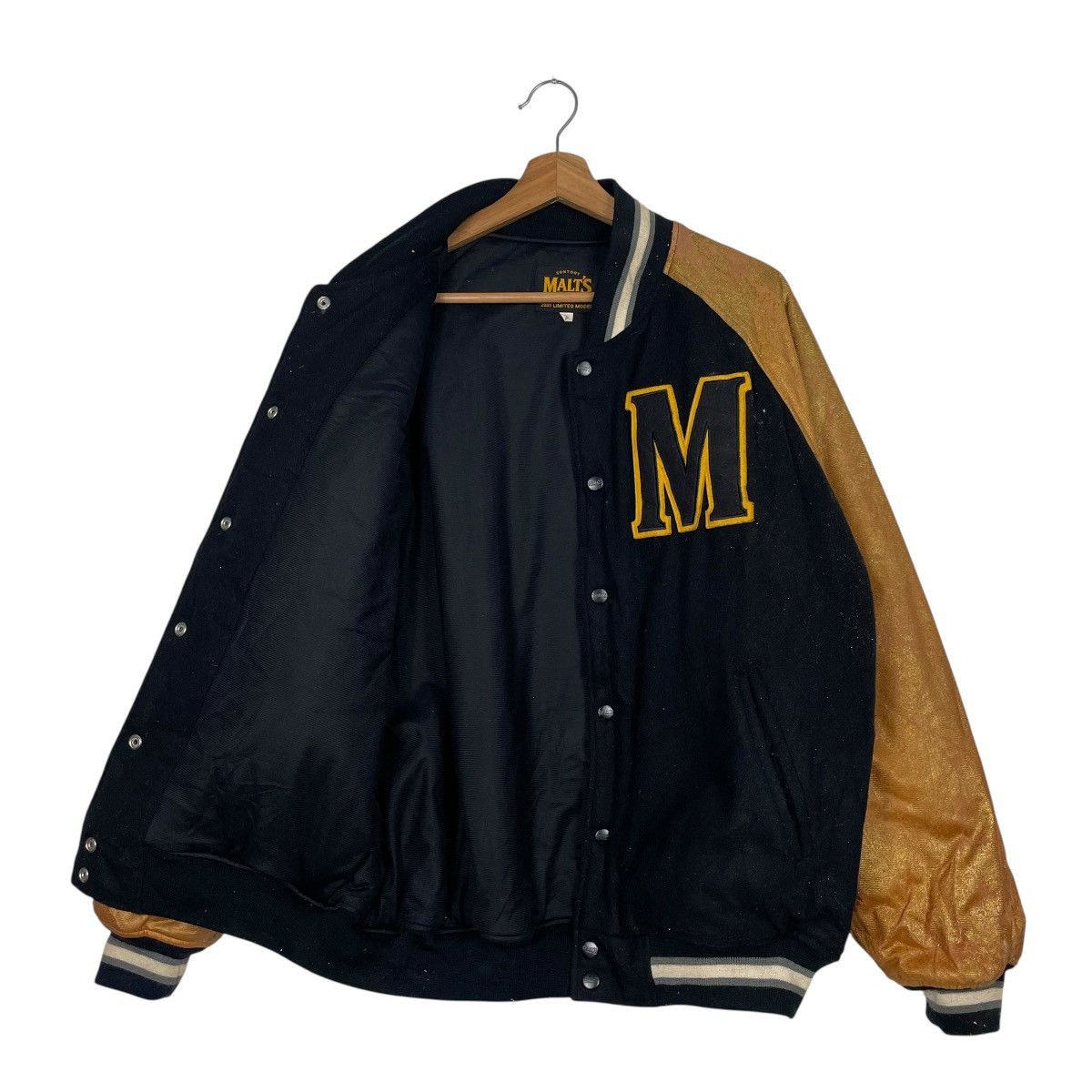 Other Vintage Suntory Malt's Beer Varsity Jacket Size US L / EU 52-54 / 3 - 9 Thumbnail