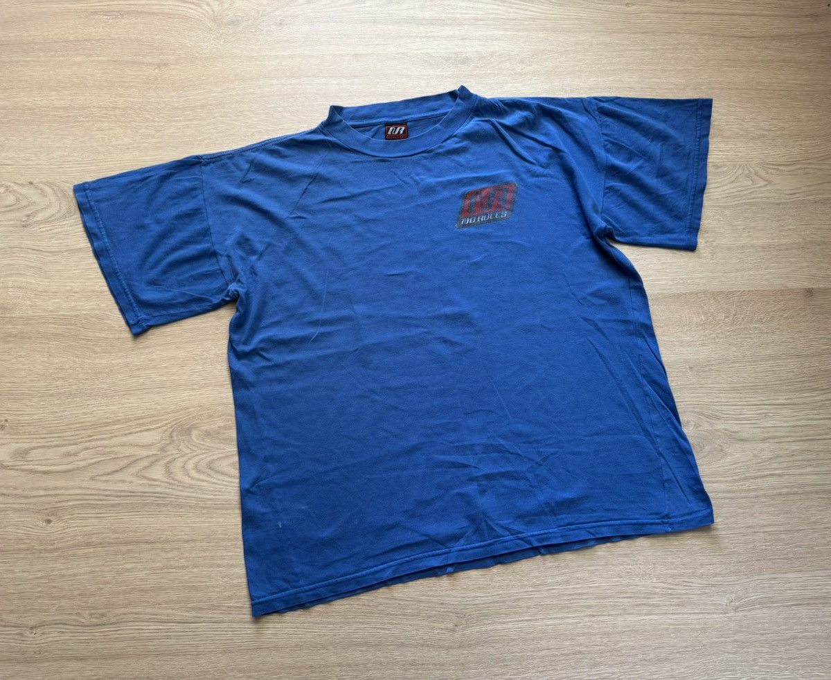 Vintage Vintage 90’s No Rules NR y2k BMX Fly Zone Distressed Tee Size US L / EU 52-54 / 3 - 3 Thumbnail